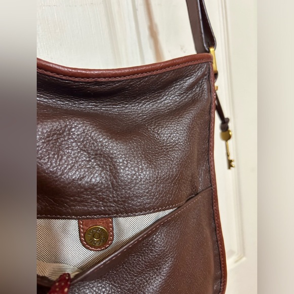 FOSSIL Heritage leather Hobo crossbody - Picture 10 of 16